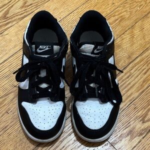 Panda Nike dunk low black and white